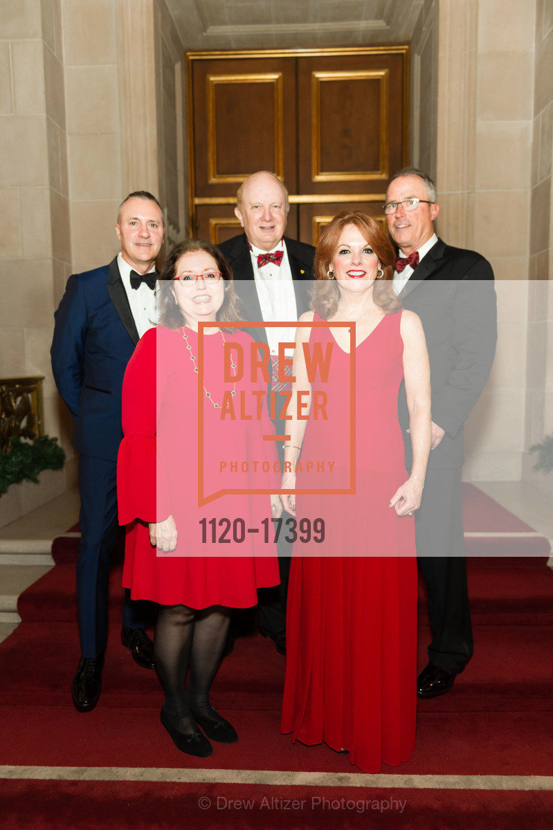 Todd Hoyles, Belinda Steyer, Randy Steyer, Theresa Spirz, Carl Spirz, SF Opera's An Evening on the Stage 2018 honoring John A. and Cynthia Fry Gunn, War Memorial Opera House. 301 Van Ness Ave, Photo #1120-17399 Todd Hoyles, Belinda Steyer, Randy Steyer, Theresa Spirz, Carl Spirz, Photo #1120-17399