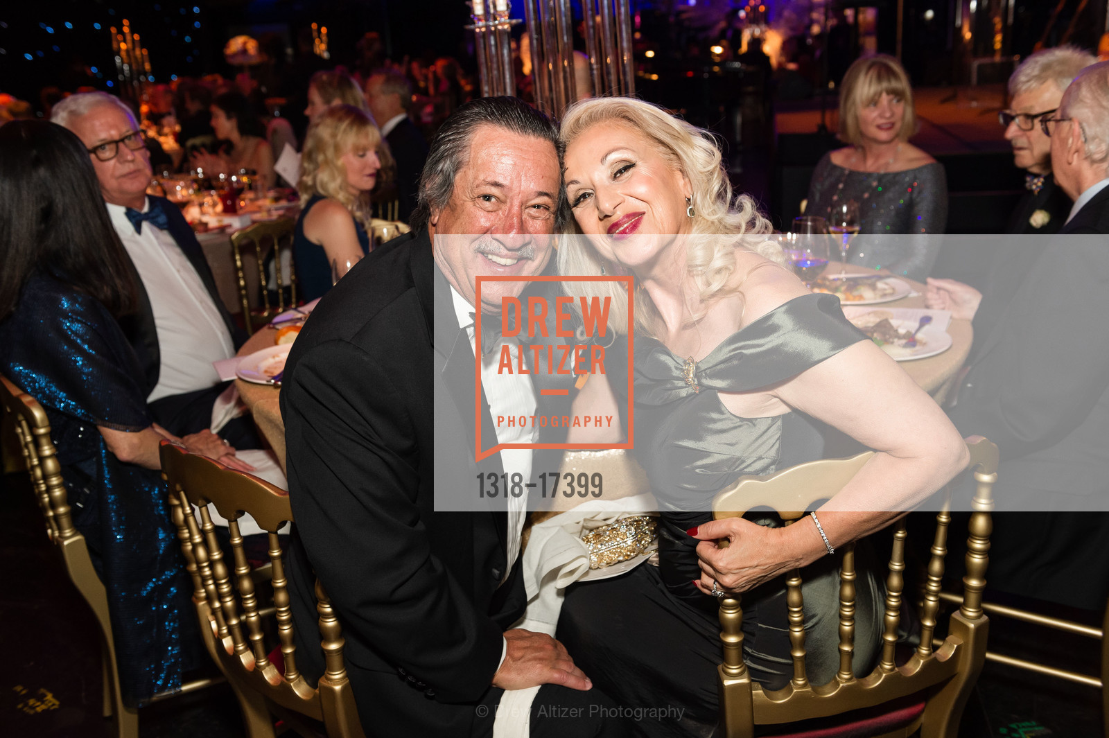 Paul van Dyk, Saduman Guzel, SF Opera's An Evening on the Stage 2018 honoring John A. and Cynthia Fry Gunn, War Memorial Opera House. 301 Van Ness Ave, Photo #1318-17399 Paul van Dyk, Saduman Guzel, Photo #1318-17399
