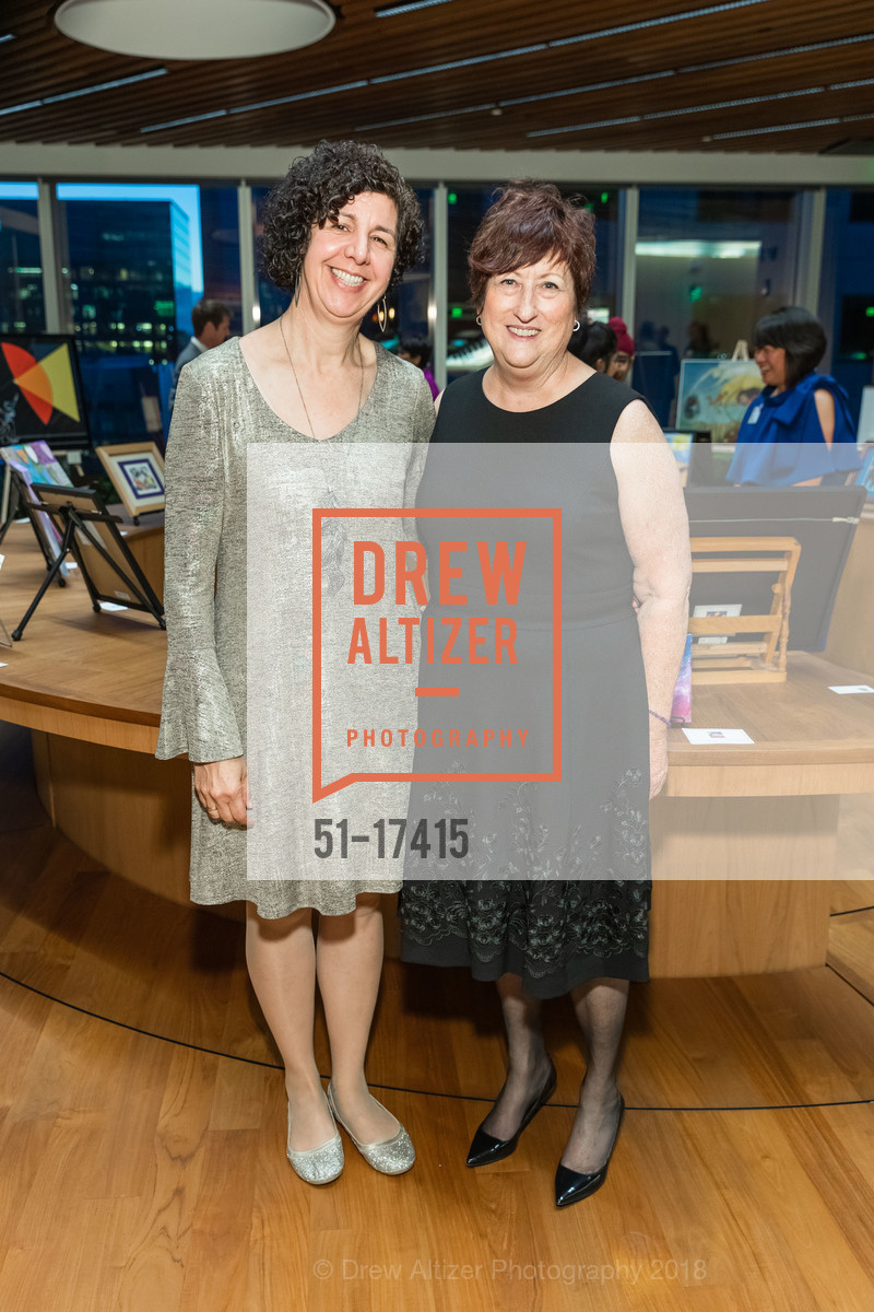 Rinat Goren, Deborah Hopkins, Kids & Art Foundation's 10th Anniversary Celebrating Art and Life, Salesforce Tower, 30th Floor. 415 Mission Street, December 1st, 2018, Photo #51-17415 Rinat Goren, Deborah Hopkins, Photo #51-17415