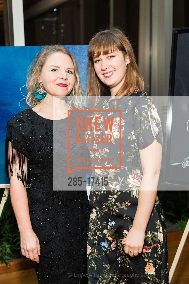 Crystal Hermann, Rachel Wood, Kids & Art Foundation's 10th Anniversary Celebrating Art and Life, Salesforce Tower, 30th Floor. 415 Mission Street, December 1st, 2018, Photo #285-17415 Crystal Hermann, Rachel Wood, Photo #285-17415