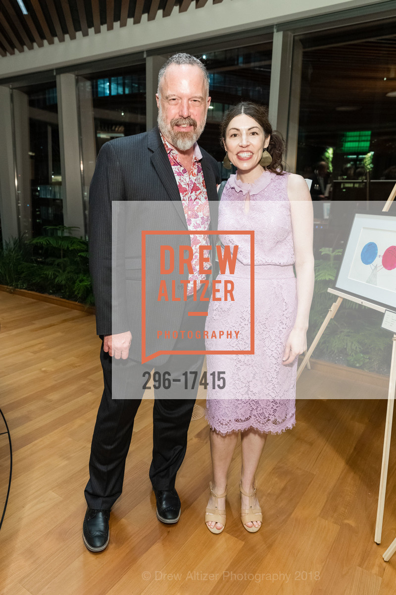 Michael Towne, Shalene Hatton, Kids & Art Foundation's 10th Anniversary Celebrating Art and Life, Salesforce Tower, 30th Floor. 415 Mission Street, December 1st, 2018, Photo #296-17415 Michael Towne, Shalene Hatton, Photo #296-17415