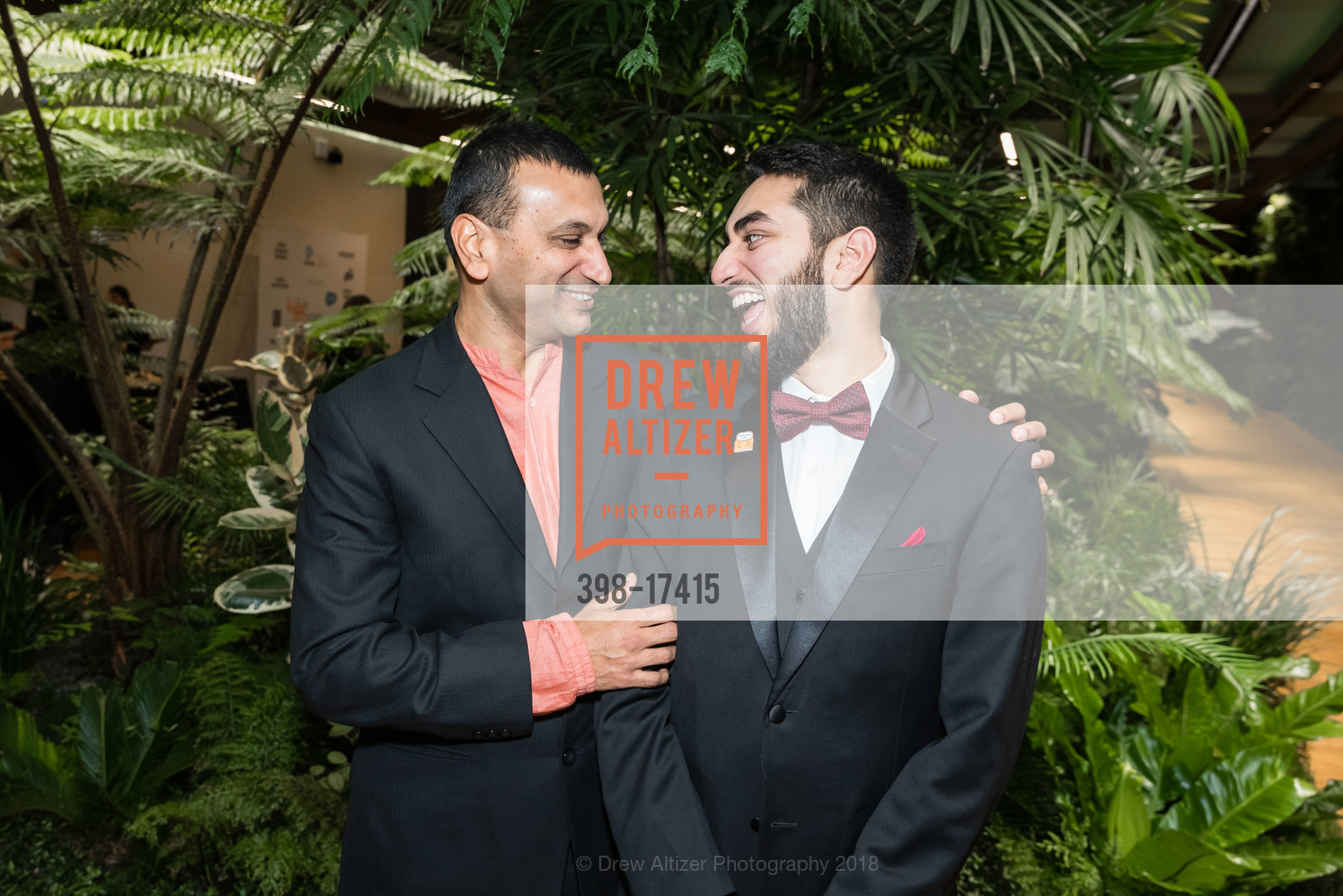 Apurva Shah, Arjun Shah, Kids & Art Foundation's 10th Anniversary Celebrating Art and Life, Salesforce Tower, 30th Floor. 415 Mission Street, December 1st, 2018, Photo #398-17415 Apurva Shah, Arjun Shah, Photo #398-17415