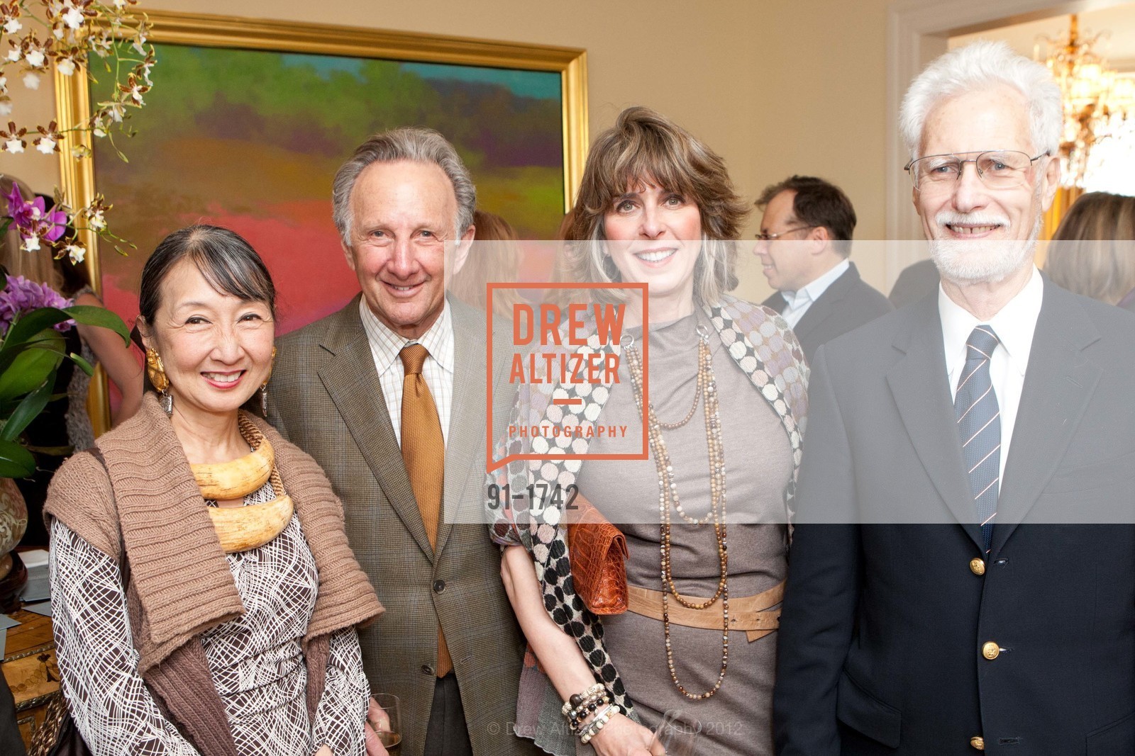 Lin Willis, Donald Kaye, Bonnie Levinson, Jim Willis, PRIVATE COLLECTIONS Launch Party Hosted by PAMELA JOYNER, US, April 4th, 2012, Photo #91-1742 Lin Willis, Donald Kaye, Bonnie Levinson, Jim Willis, Photo #91-1742