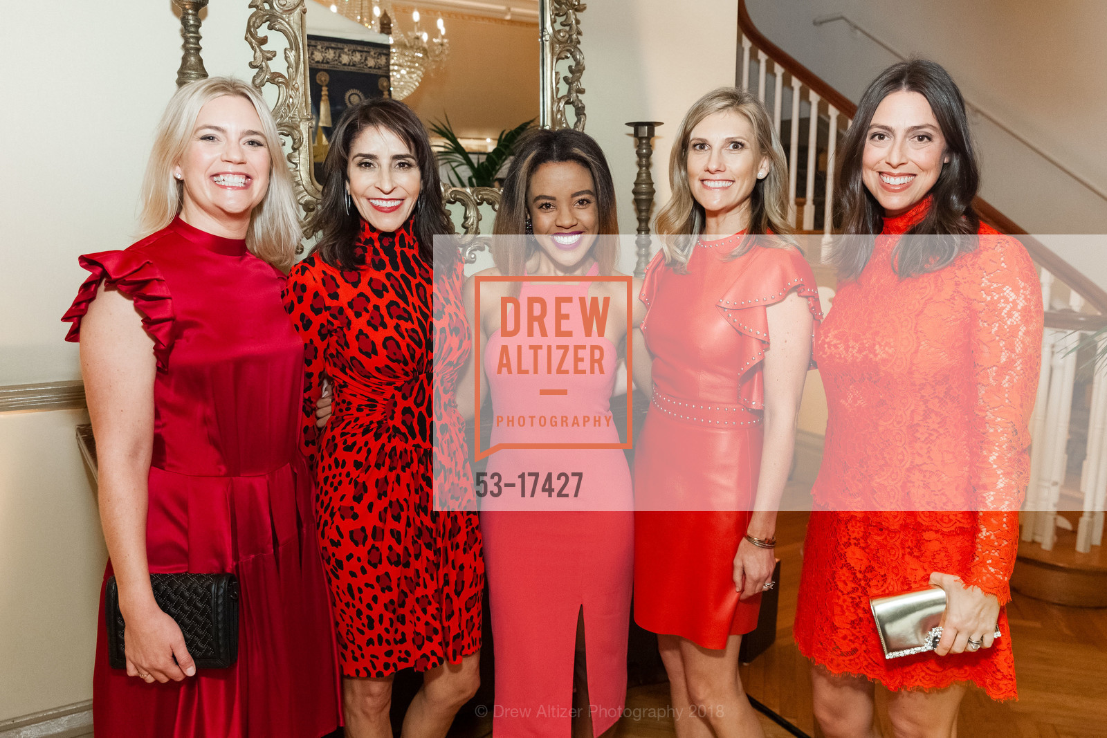 Farell McElveen, Katherine Simon, Alexandria Thompson, Sarah Gallo, Alex Marchetti, Children of Shelters Jingle & Mingle 2018, Fort Mason, General's Residence, November 29th, 2018, Photo #53-17427 Farell McElveen, Katherine Simon, Alexandria Thompson, Sarah Gallo, Alex Marchetti, Photo #53-17427