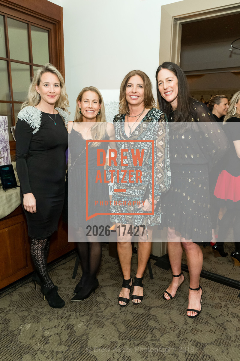 Kandi Brandreth, Nicole Barker, Carolyn Holsom, Lisa Tarter, Children of Shelters Jingle & Mingle 2018, Fort Mason, General's Residence, November 29th, 2018, Photo #2026-17427 Kandi Brandreth, Nicole Barker, Carolyn Holsom, Lisa Tarter, Photo #2026-17427