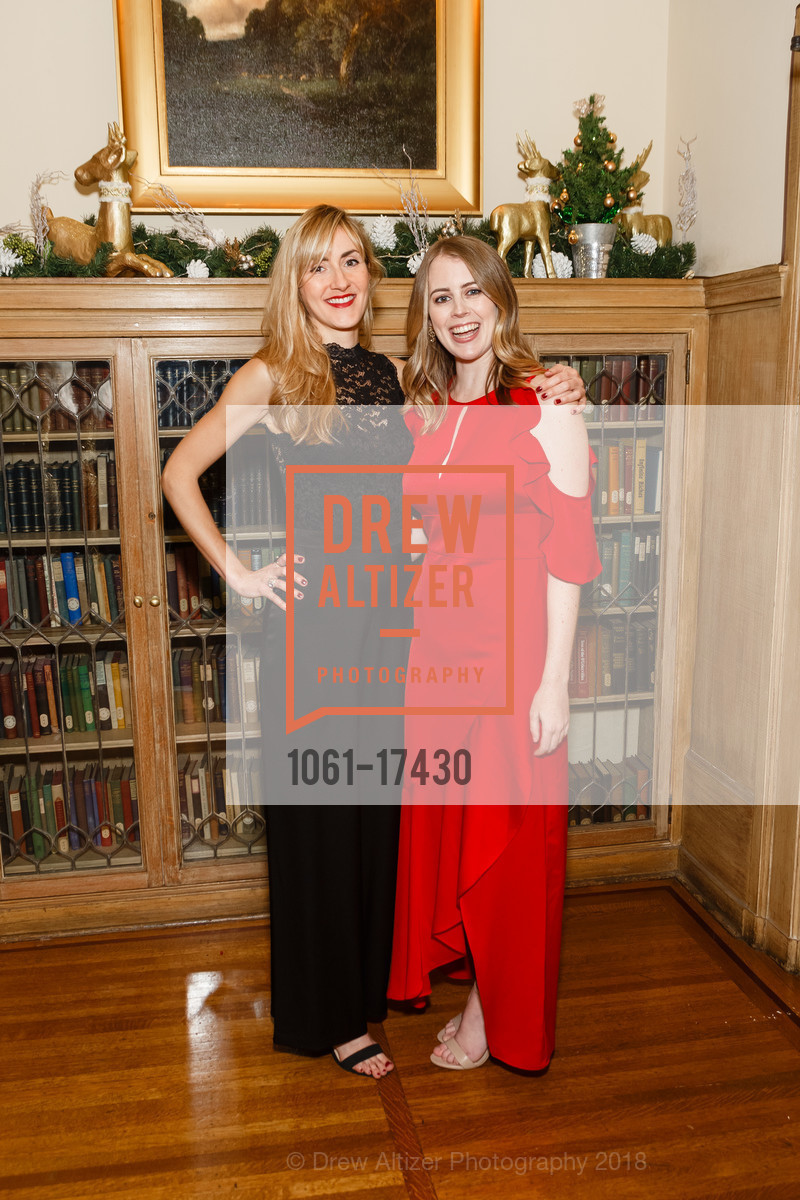 Stella Howard, Sarah Mankin, Spinsters Holiday Ball 2018, Century Club of San Francisco. 1355 Franklin St, December 1st, 2018, Photo #1061-17430 Stella Howard, Sarah Mankin, Photo #1061-17430