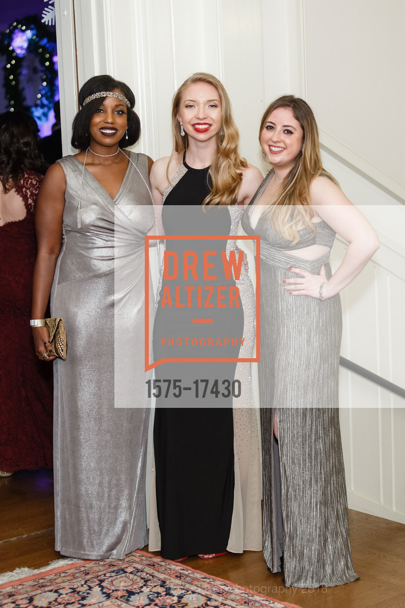 Blair Green, Claire Callahan, Spinsters Holiday Ball 2018, Century Club of San Francisco. 1355 Franklin St, December 1st, 2018, Photo #1575-17430 Blair Green, Claire Callahan, Photo #1575-17430