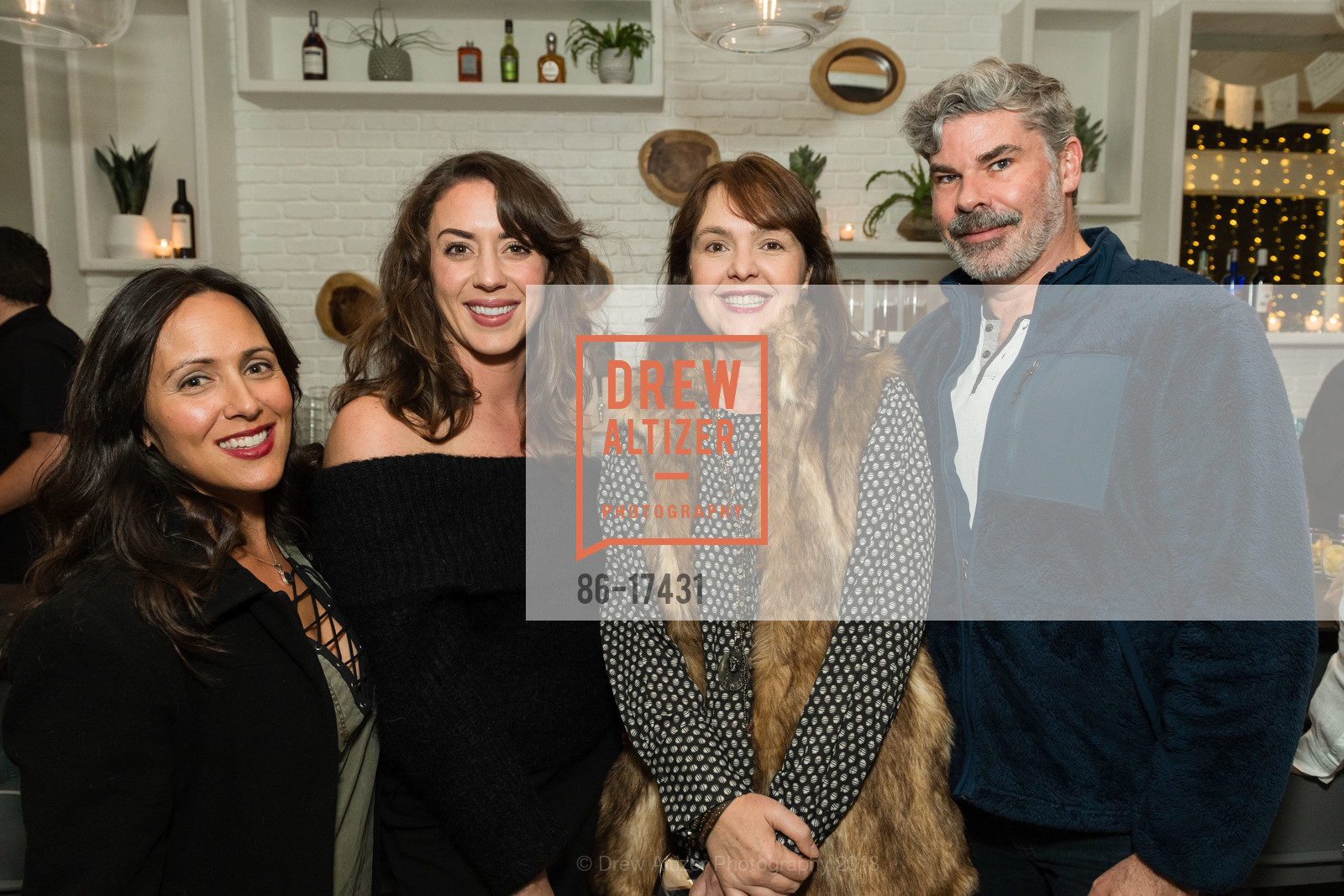 Jenny Bittner, Mimi Cohrt, Shannon Geis, Matthew McCaul Turner, Eden Wright Design Quinceañera, Noosh Restaurant. 2001 Fillmore Street, November 30th, 2018, Photo #86-17431 Jenny Bittner, Mimi Cohrt, Shannon Geis, Matthew McCaul Turner, Photo #86-17431
