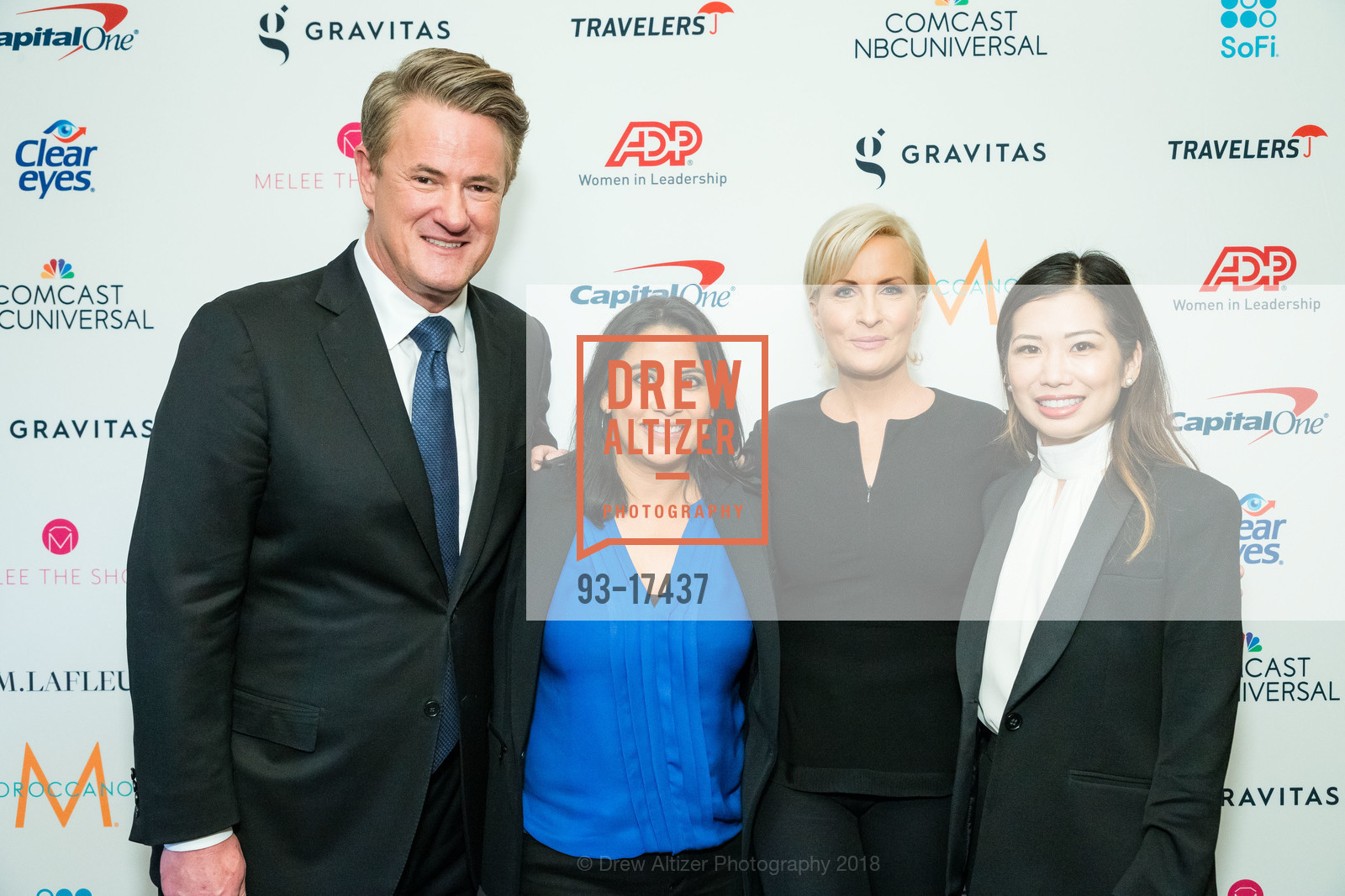 Joe Scarborough, Lizzie Bermudez, Mika Brzezinski, Betty Yu, Photo #93-17437