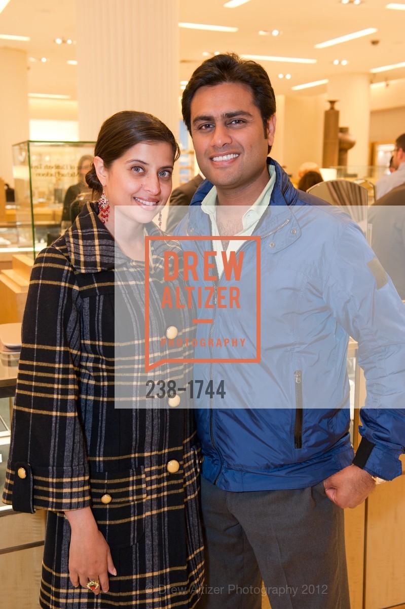 Kirtee Mehta, Sameet Mehta, Jewelry Auction at SAKS, US, April 5th, 2012, Photo #238-1744 Kirtee Mehta, Sameet Mehta, Photo #238-1744