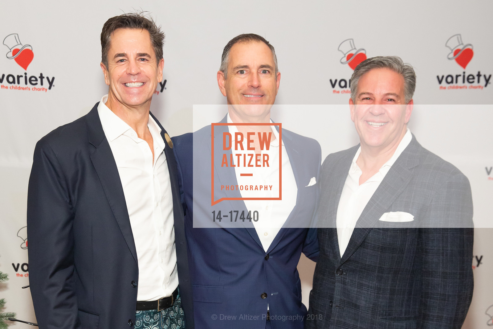 Tom Perrault, John Caruso, Gregg Lynn, Toys for Tots SF 2018, Fairmont Hotel, December 2nd, 2018, Photo #14-17440 Tom Perrault, John Caruso, Gregg Lynn, Photo #14-17440
