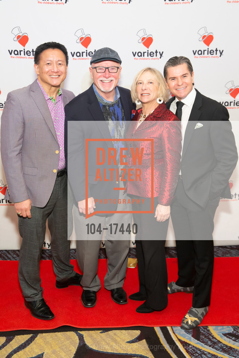 Frank Woo, Tim Cleveland, Linda Scaparotti, Chris Meza, Toys for Tots SF 2018, Fairmont Hotel, December 2nd, 2018, Photo #104-17440 Frank Woo, Tim Cleveland, Linda Scaparotti, Chris Meza, Photo #104-17440