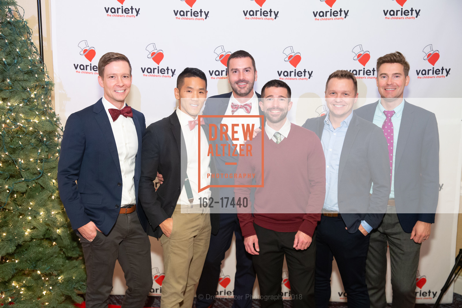 Alex Frias, Dan Kwok, Bob Lazeruss, Christopher Nolden, TJ Walsh, Ed Walsh, Toys for Tots SF 2018, Fairmont Hotel, December 2nd, 2018, Photo #162-17440 Alex Frias, Dan Kwok, Bob Lazeruss, Christopher Nolden, TJ Walsh, Ed Walsh, Photo #162-17440