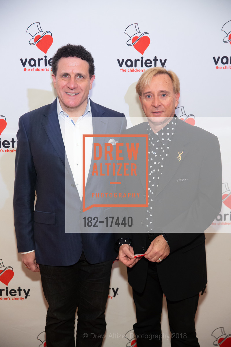 Brett Gladstone, Eric Hardy, Toys for Tots SF 2018, Fairmont Hotel, December 2nd, 2018, Photo #182-17440 Brett Gladstone, Eric Hardy, Photo #182-17440