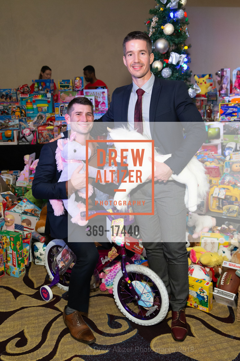 Joseph Guillory, Javier Lorenzo, Toys for Tots SF 2018, Fairmont Hotel, December 2nd, 2018, Photo #369-17440 Joseph Guillory, Javier Lorenzo, Photo #369-17440