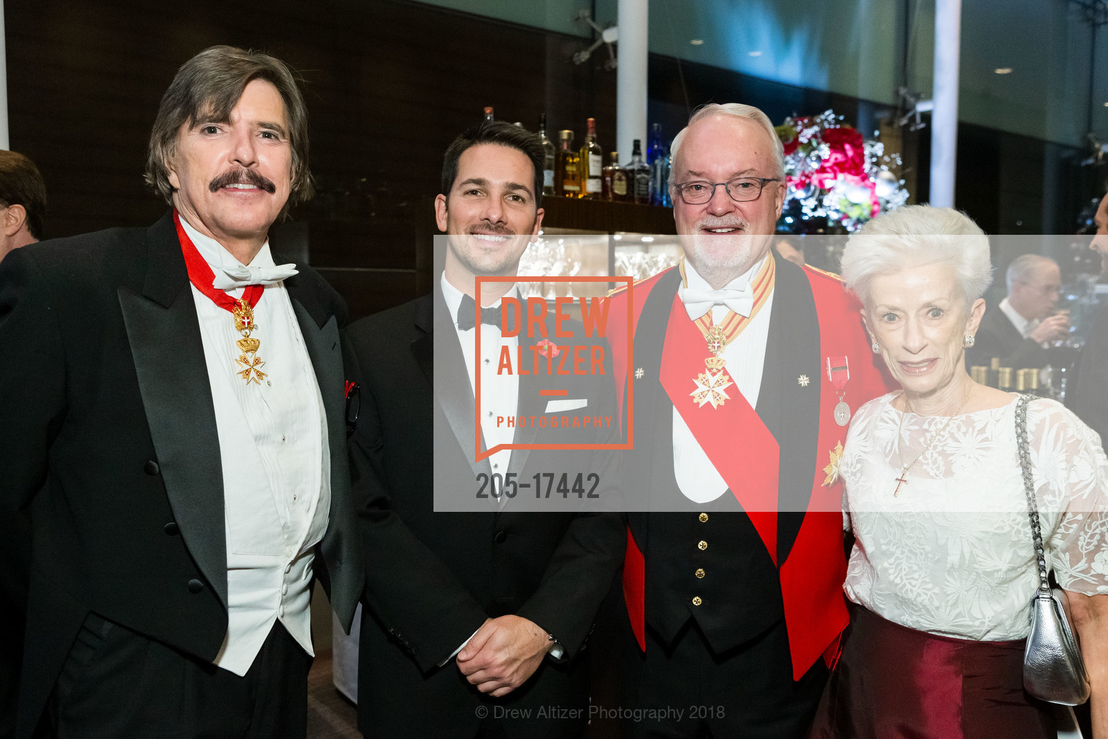John Rosin, Victor Olivieri, Ian Reid, Viviane Reid, Photo #205-17442