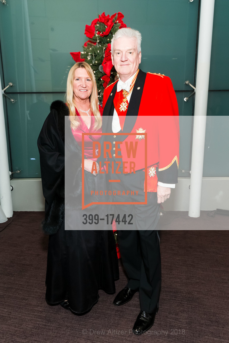 Kim Worrall, Chris Worrall, Sovereign Order White Cross Ball 2018, St. Regis. 155 3rd Street, December 1st, 2018, Photo #399-17442 Kim Worrall, Chris Worrall, Photo #399-17442