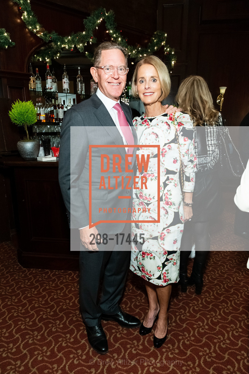 David Marquardt, Lori Marquardt, Shansby/Matarasso Holiday Party 2018, Harris' Restaurant. 2100 Van Ness St, Photo #298-17445 David Marquardt, Lori Marquardt, Photo #298-17445
