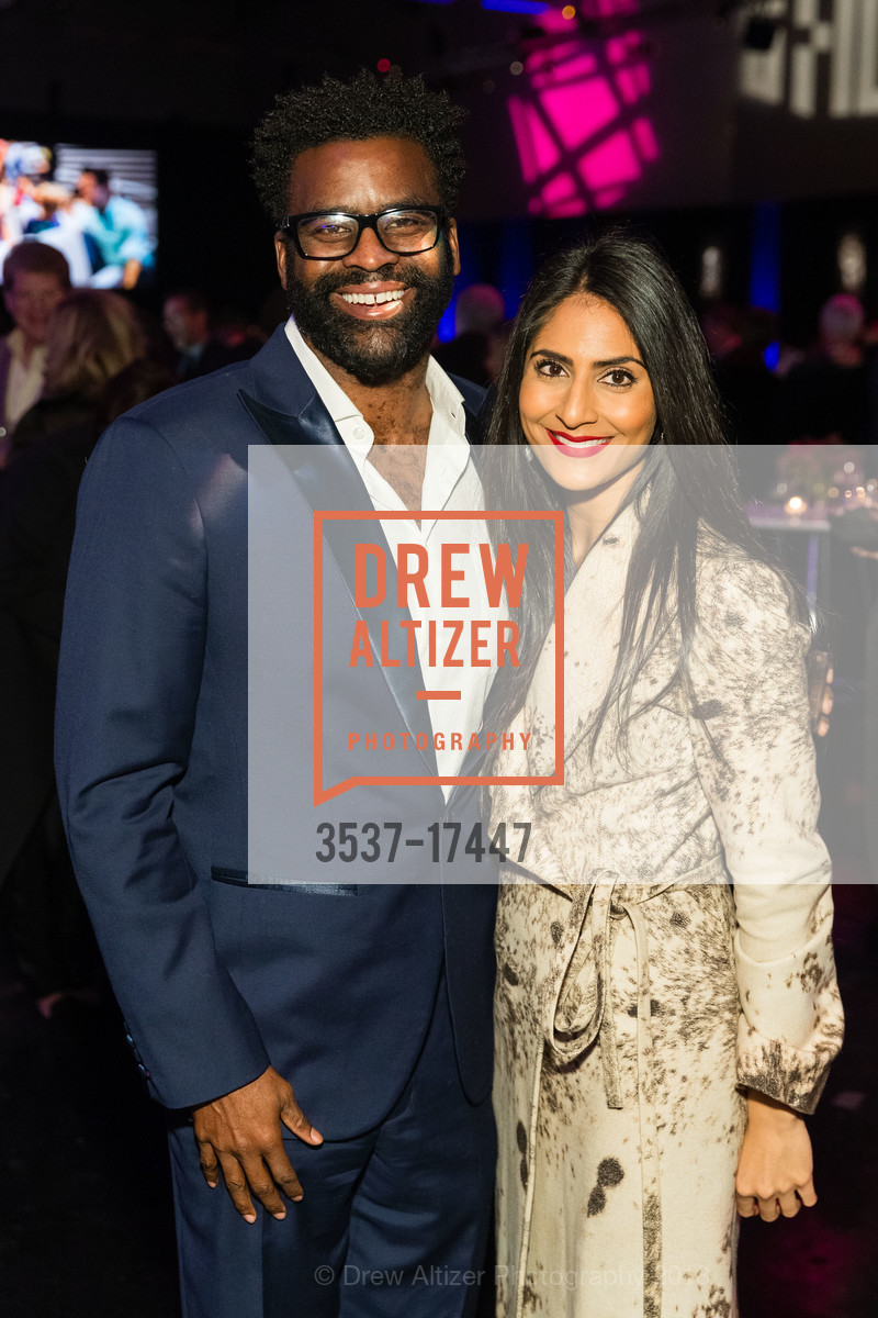 Erik Moore, Anisha Padamshi, SFFILM 2018 Awards Night, Palace of Fine Arts Exhibition Center. 3601 Lyon Street, December 3rd, 2018, Photo #3537-17447 Erik Moore, Anisha Padamshi, Photo #3537-17447