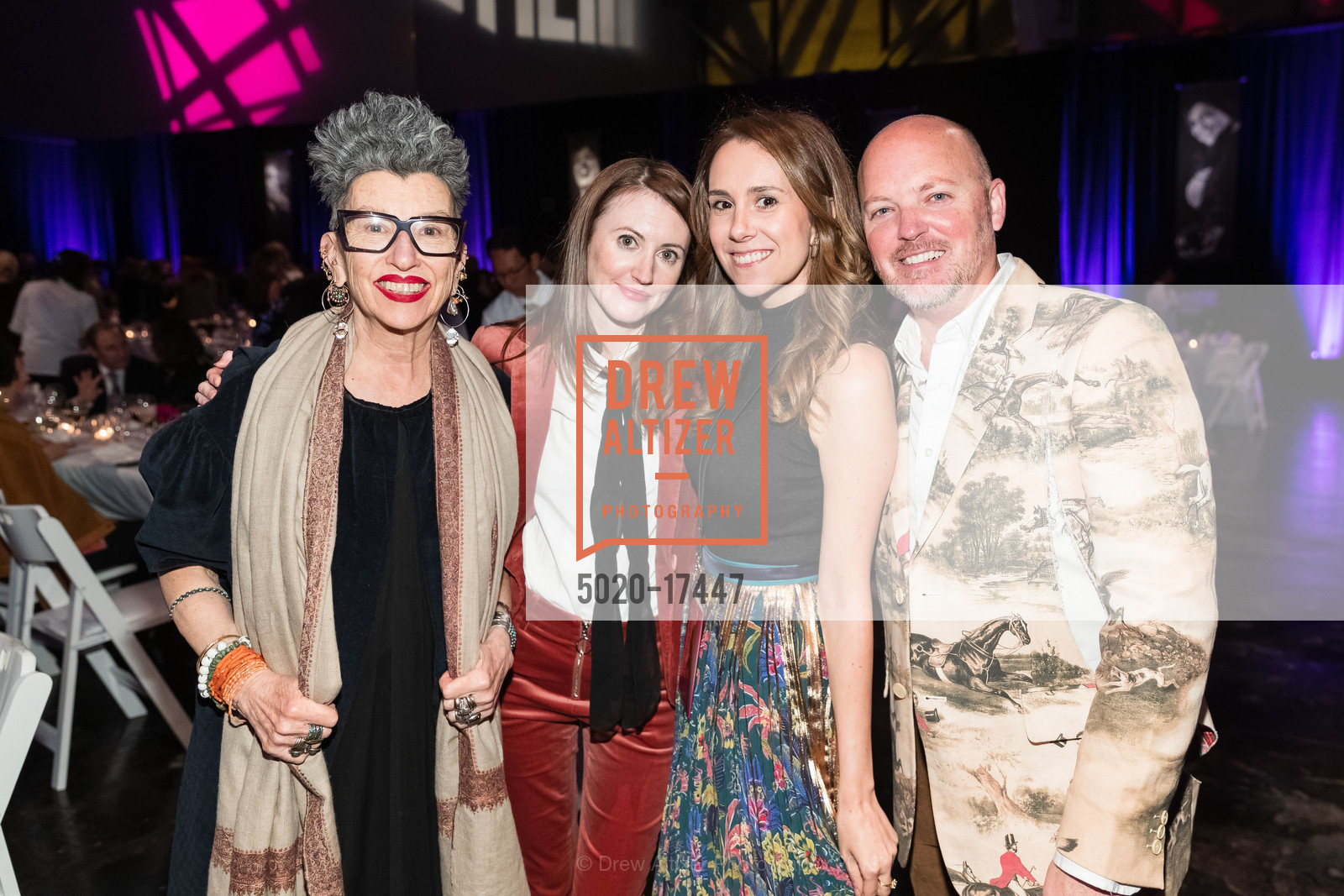 Henny Garfunkel, Erin Carlson, Laura Molinari, David Nash, SFFILM 2018 Awards Night, Palace of Fine Arts Exhibition Center. 3601 Lyon Street, December 3rd, 2018, Photo #5020-17447 Henny Garfunkel, Erin Carlson, Laura Molinari, David Nash, Photo #5020-17447