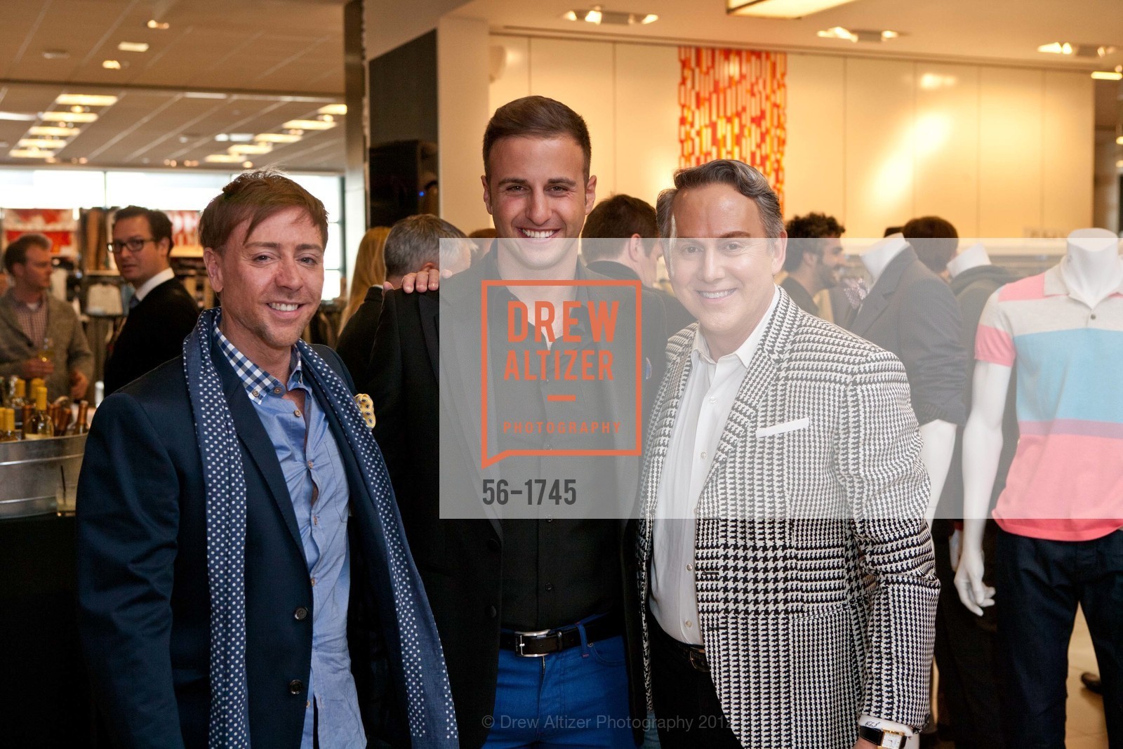 Mark Rhoades, Ari Kalfayan, Joel Goodrich, RICHMOND/ ERMET AIDS FOUNDATION Holds Dances from the Heart Pre-Party at BLOOMINGDALES, US, April 12th, 2012, Photo #56-1745 Mark Rhoades, Ari Kalfayan, Joel Goodrich, Photo #56-1745