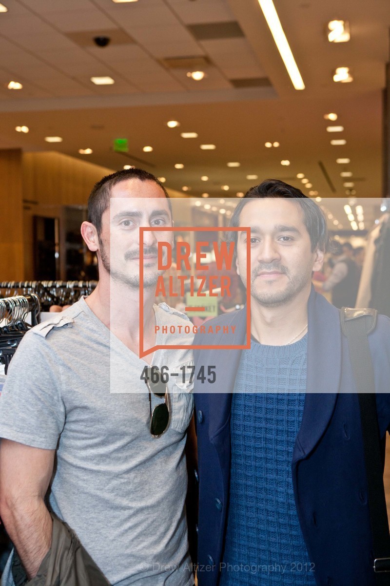 Cesar Suarez, Jonathan Quinteros, RICHMOND/ ERMET AIDS FOUNDATION Holds Dances from the Heart Pre-Party at BLOOMINGDALES, US, April 12th, 2012, Photo #466-1745 Cesar Suarez, Jonathan Quinteros, Photo #466-1745