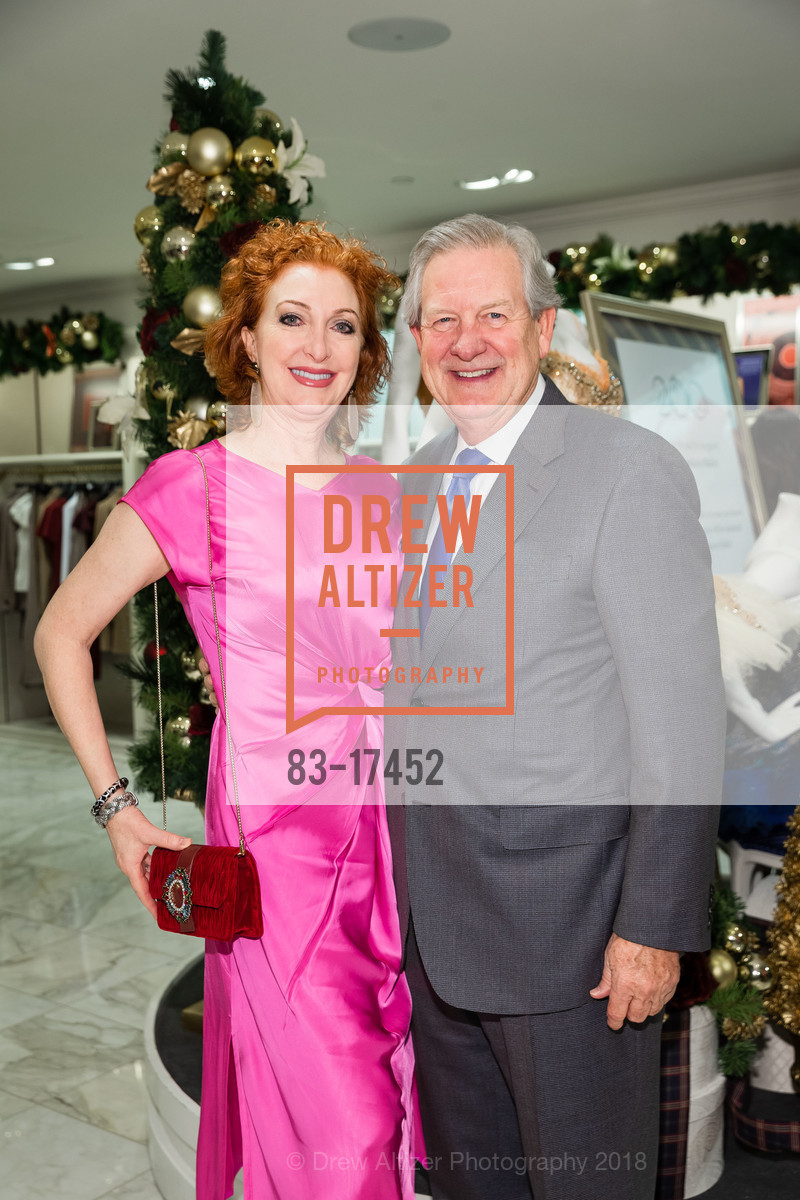 Patricia Roberts, Fred Roberts, SF Ballet Gala Launch Party 2018, Brooks Brothers. 240 Post St, December 5th, 2018, Photo #83-17452 Patricia Roberts, Fred Roberts, Photo #83-17452