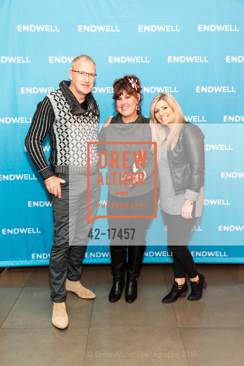 Paul O'Neil, Leslie Winters Reed, Sandra Copsey, End Well Symposium 2018 Film Screening, New People Cinema. 1746 Post Street, December 5th, 2018, Photo #42-17457 Paul O'Neil, Leslie Winters Reed, Sandra Copsey, Photo #42-17457