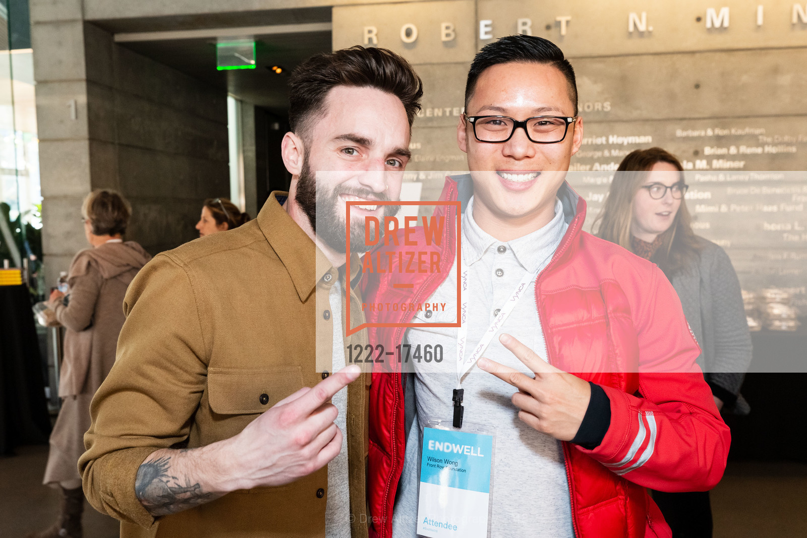 Jeremie Saunders, Wilson Wong, End Well Symposium 2018, SF Jazz Center. 201 Franklin Street, December 6th, 2018, Photo #1222-17460 Jeremie Saunders, Wilson Wong, Photo #1222-17460