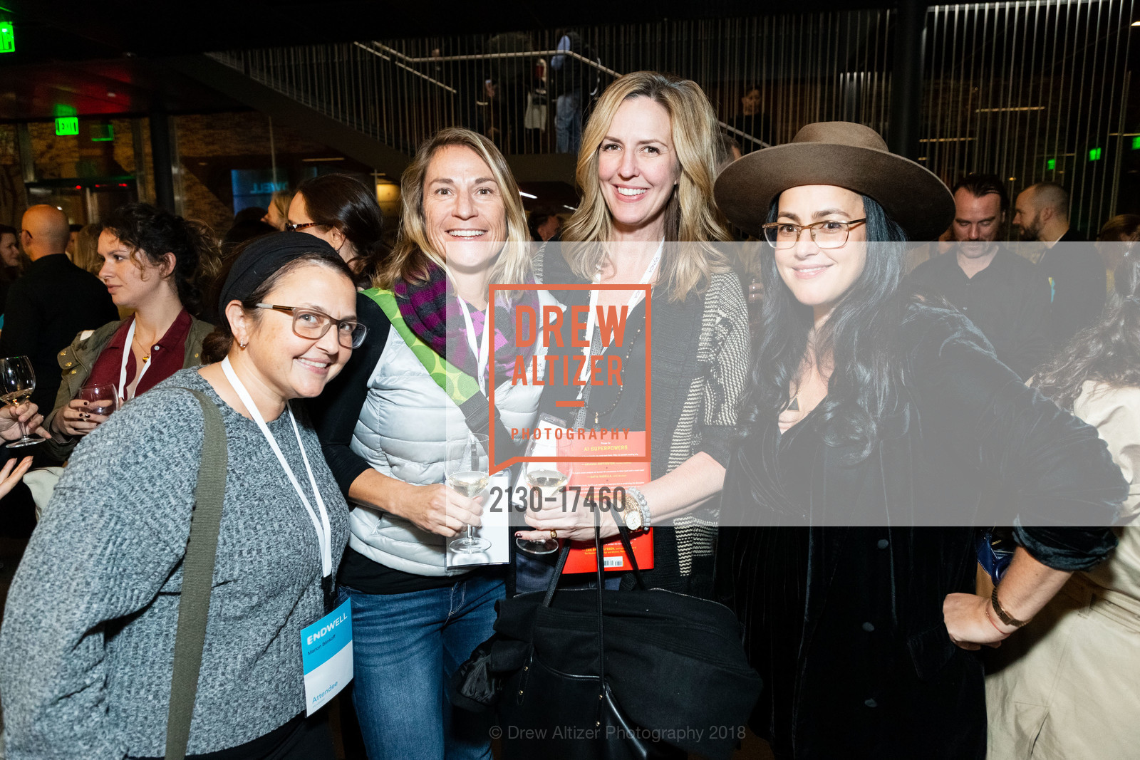 Marion Blinkoff, Heidi, Jill Zimmerman, Sara Auster, End Well Symposium 2018, SF Jazz Center. 201 Franklin Street, December 6th, 2018, Photo #2130-17460 Marion Blinkoff, Heidi, Jill Zimmerman, Sara Auster, Photo #2130-17460