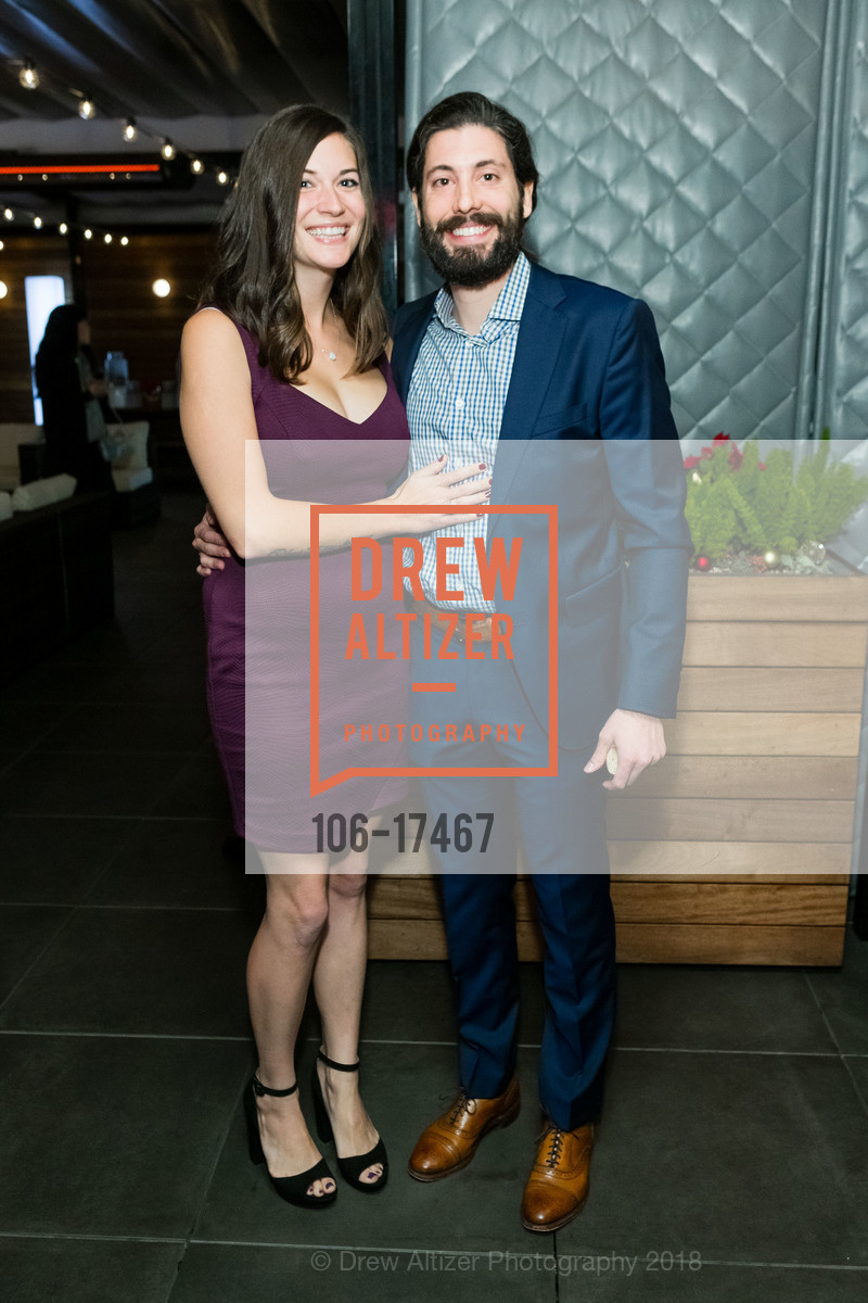 Ali Frankel, Matthew Frankel, Maximus Holiday Party 2018, 25 Lusk. 25 Lusk St, December 7th, 2018, Photo #106-17467 Ali Frankel, Matthew Frankel, Photo #106-17467