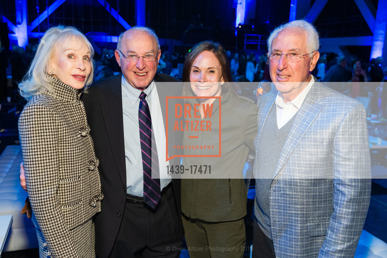 Judith Renard, Joe Hirsch, Paula Blank, Winn Dermott, San Francisco Symphony Announces New Musical Director Esa-Pekka Salonen, SoundBox. 300 Franklin Street, December 5th, 2018, Photo #1439-17471 Judith Renard, Joe Hirsch, Paula Blank, Winn Dermott, Photo #1439-17471