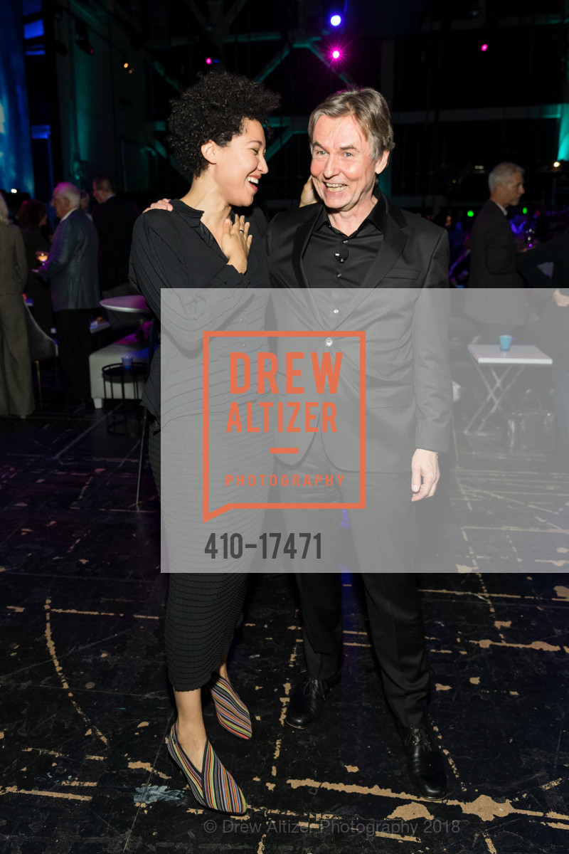 Julia Bullock, Esa-Pekka Salonen, San Francisco Symphony Announces New Musical Director Esa-Pekka Salonen, SoundBox. 300 Franklin Street, December 5th, 2018, Photo #410-17471 Julia Bullock, Esa-Pekka Salonen, Photo #410-17471