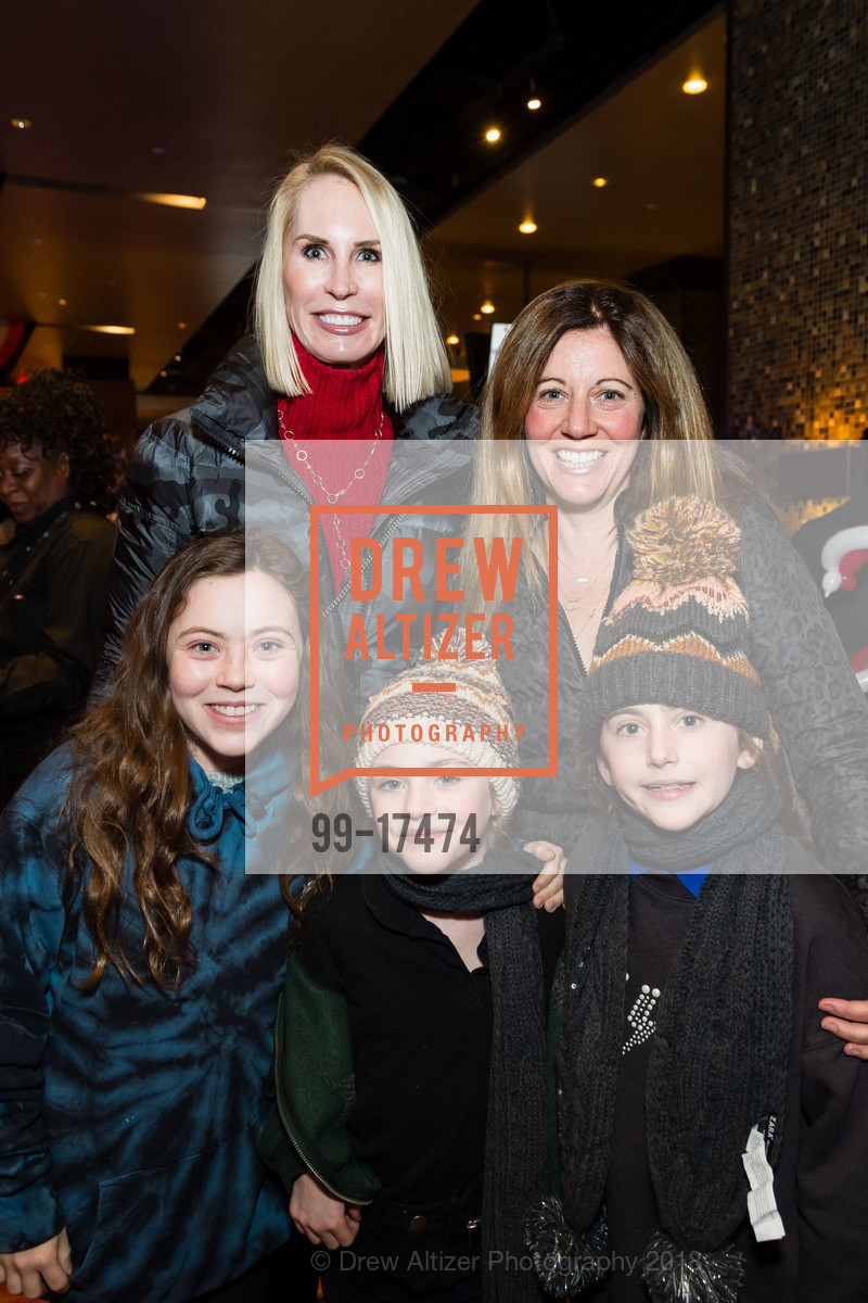 Krista Giovara, Amy Sugerman, Lucy Sugerman, Chelsea Sugerman, Roxy Sugerman, Holiday Heroes 2018, AT&T Park, December 4th, 2018, Photo #99-17474 Krista Giovara, Amy Sugerman, Lucy Sugerman, Chelsea Sugerman, Roxy Sugerman, Photo #99-17474