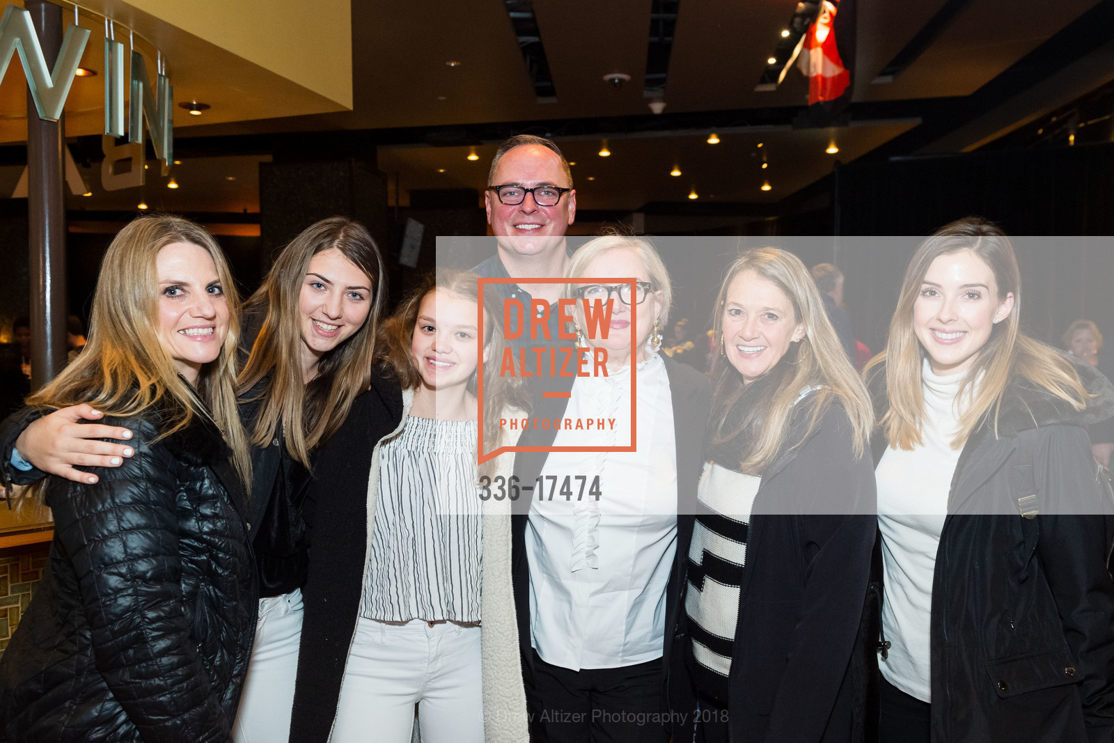 Michelle Kennedy, Amelia Kennedy, Bethany Dudley, Shane Brogan, Jean Armstrong, Marianna Grath, Holiday Heroes 2018, AT&T Park, December 4th, 2018, Photo #336-17474 Michelle Kennedy, Amelia Kennedy, Bethany Dudley, Shane Brogan, Jean Armstrong, Marianna Grath, Photo #336-17474