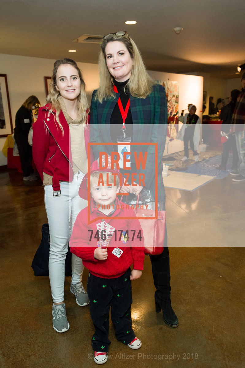 Marta Jablonska, Kelly Grimes, Chip Grimes Drysdale, Holiday Heroes 2018, AT&T Park, December 4th, 2018, Photo #746-17474 Marta Jablonska, Kelly Grimes, Chip Grimes Drysdale, Photo #746-17474