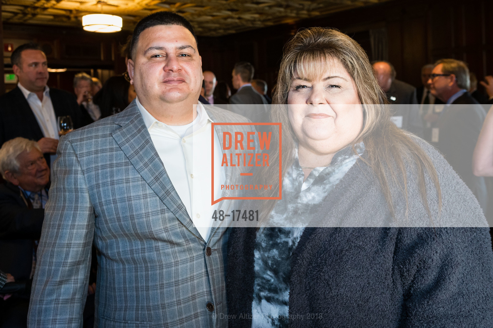 Andy Mejia, Margie Mejia, Newsom for Governor Thank You Lunch, Julia Morgan Ballroom, December 6th, 2018, Photo #48-17481 Andy Mejia, Margie Mejia, Photo #48-17481