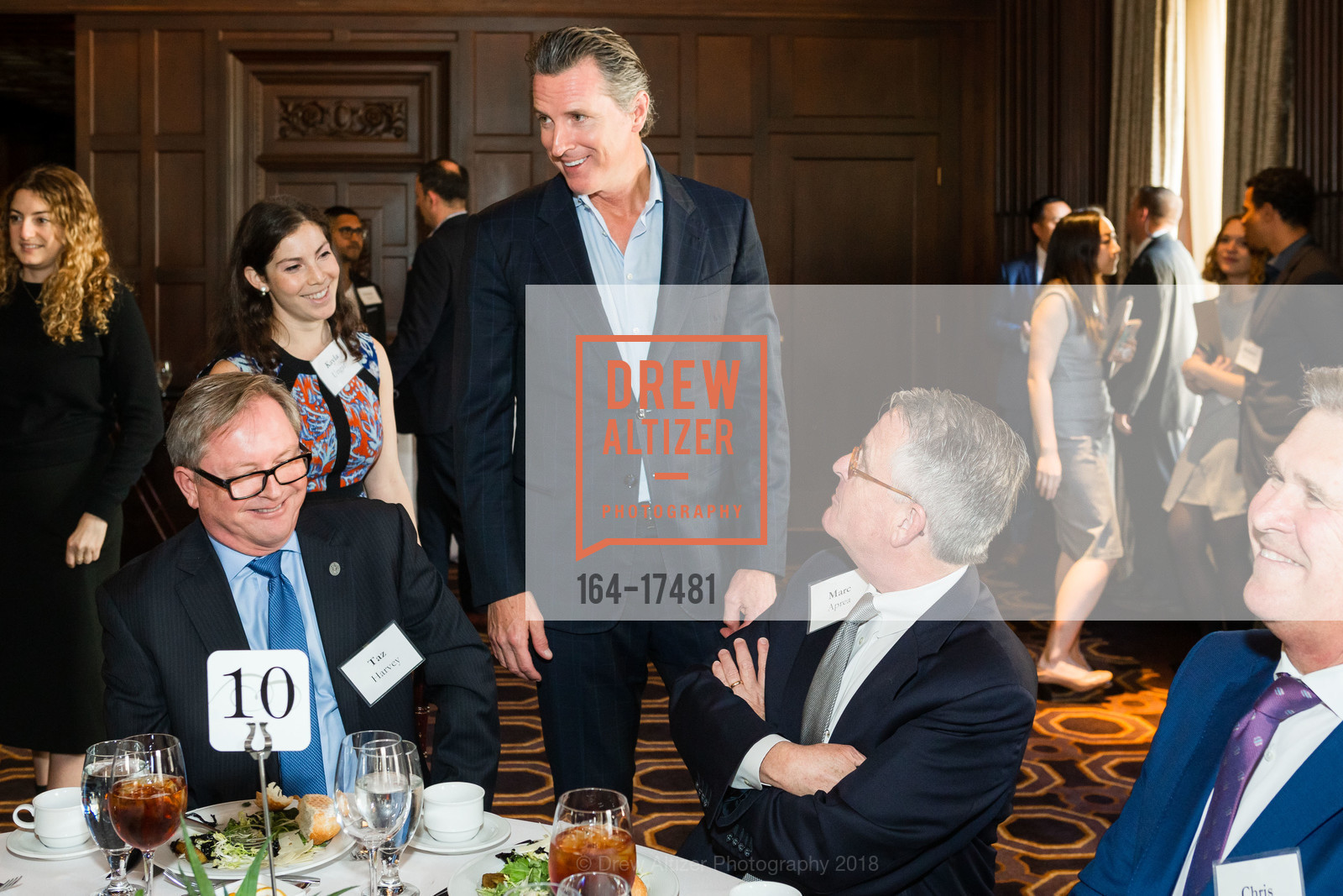 Taz Harvey, Gavin Newsom, Marc Aprea, Photo #164-17481
