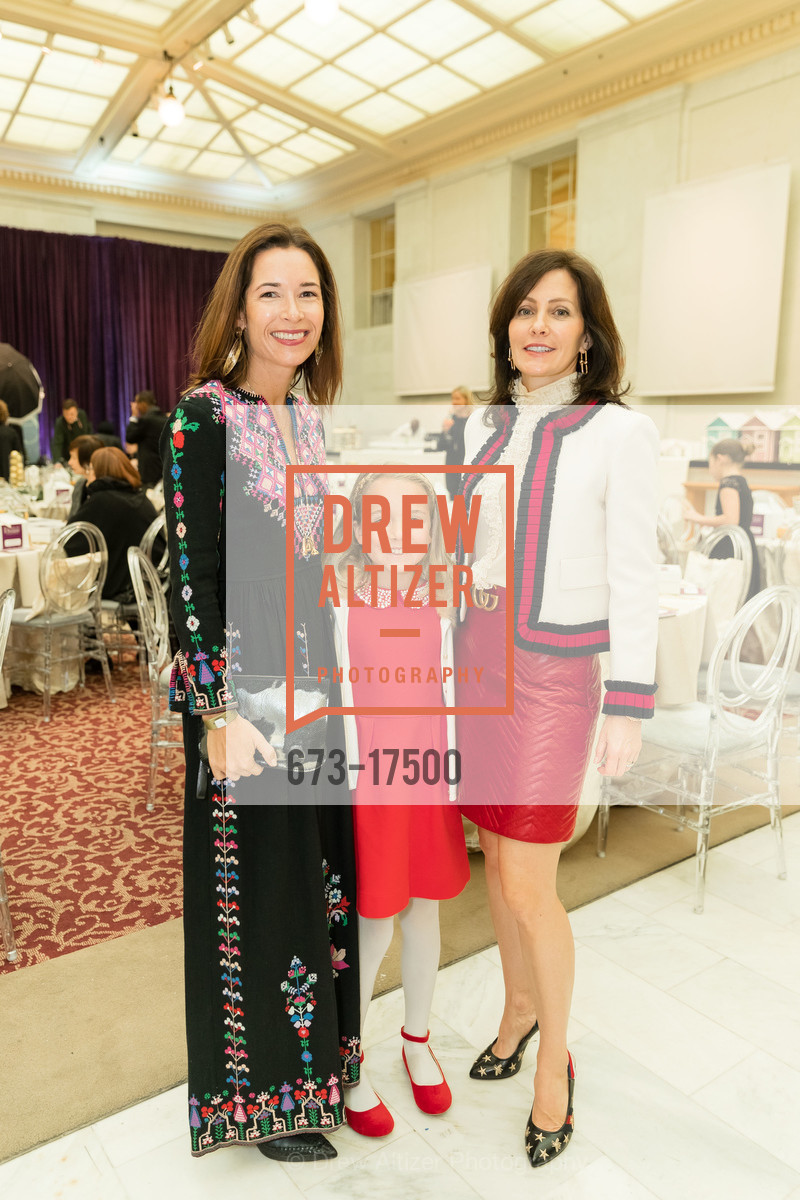 Amanda Marmer, Eloise Marmer, Beth Grossman, SF Ballet Nutcracker Luncheon 2018, SF City Hall and War Memorial Opera House. 1 Dr Carlton B Goodlett Pl, Photo #673-17500 Amanda Marmer, Eloise Marmer, Beth Grossman, Photo #673-17500