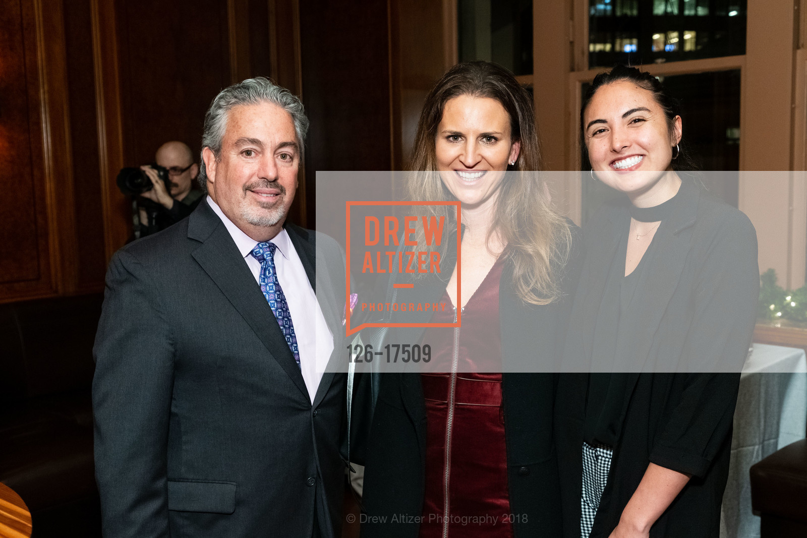 Paul Reulbach, Jennifer Wade, Lani Vaill, San Francisco: The Power Party 2018, Four Seasons Hotel. 757 Market St., San Francisco, CA 94103, December 10th, 2018, Photo #126-17509 Paul Reulbach, Jennifer Wade, Lani Vaill, Photo #126-17509