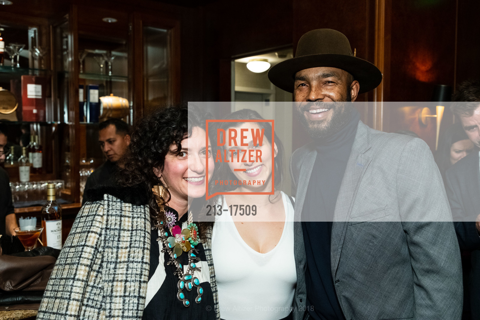 Tiffany Southwick, Brandi Moore, Phillip Gums, San Francisco: The Power Party 2018, Four Seasons Hotel. 757 Market St., San Francisco, CA 94103, December 10th, 2018, Photo #213-17509 Tiffany Southwick, Brandi Moore, Phillip Gums, Photo #213-17509