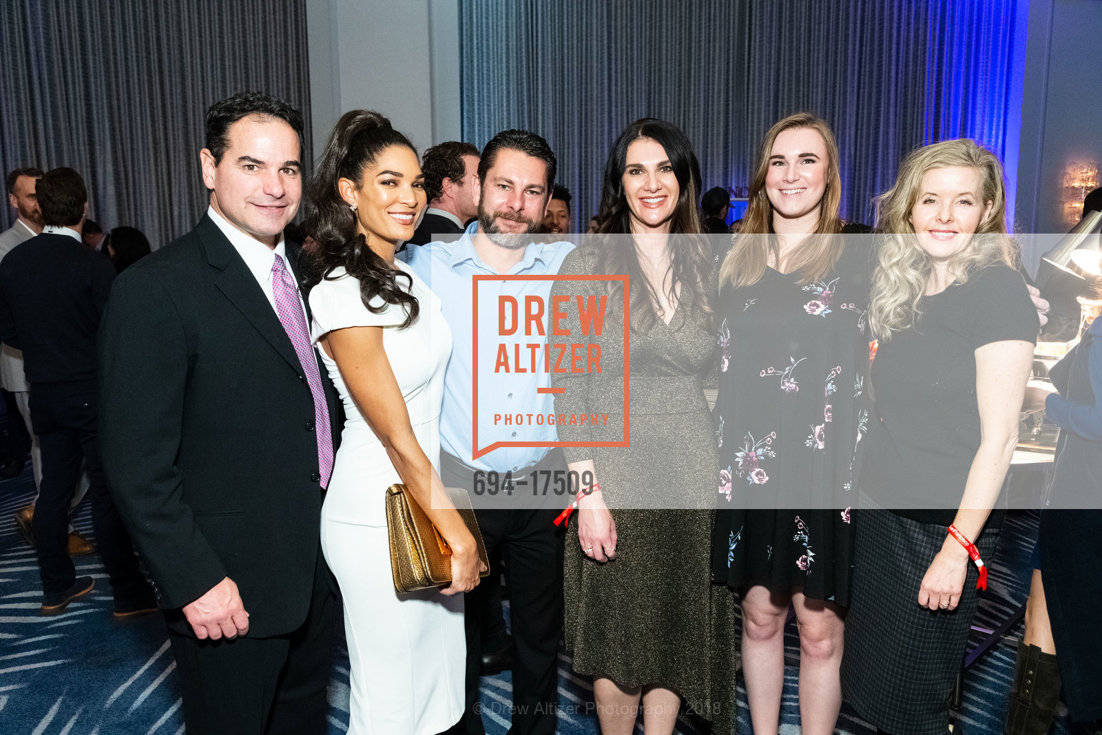 Kenneth Bermudez, Chloe Bermudez, Alex Citkowicz, Fanya Hull, Heather Ritzman, Kathryn Besser, San Francisco: The Power Party 2018, Four Seasons Hotel. 757 Market St., San Francisco, CA 94103, December 10th, 2018, Photo #694-17509 Kenneth Bermudez, Chloe Bermudez, Alex Citkowicz, Fanya Hull, Heather Ritzman, Kathryn Besser, Photo #694-17509