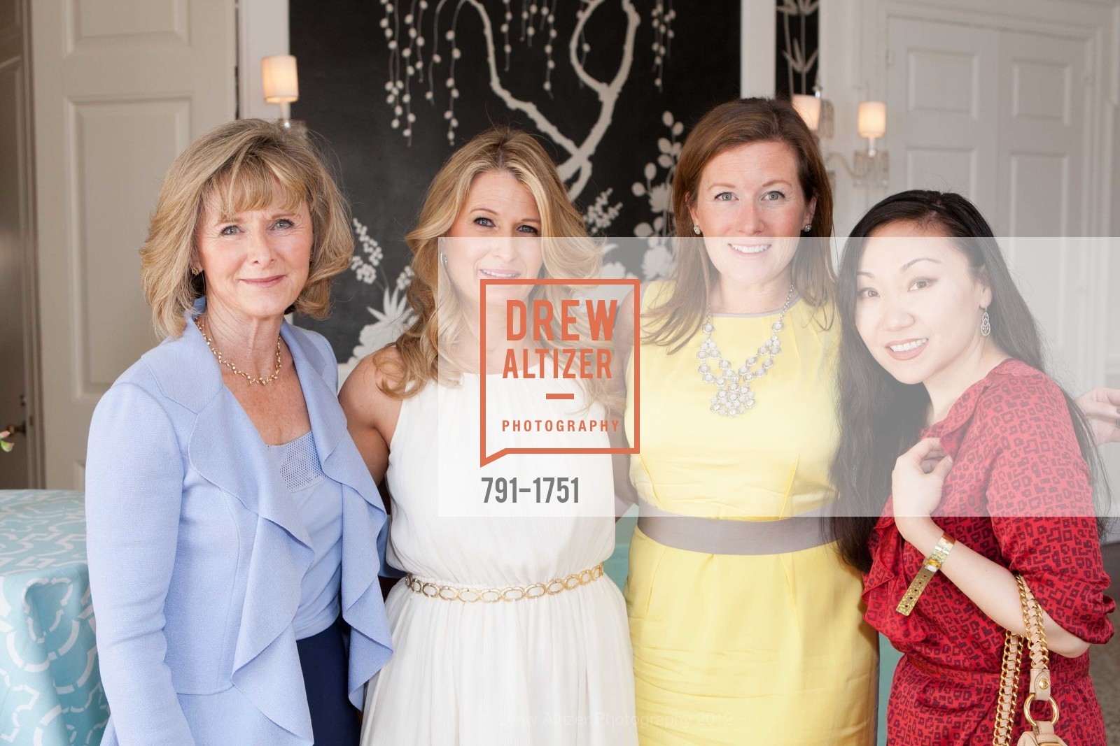 Virginia Bonar, Nicole Bonar, Margaret Shaw Lilani, Nina Seong, JUNIOR LEAGUE OF SAN FRANCISCO'S 86th Annual Fashion Show Lunch, US, April 13th, 2012, Photo #791-1751 Virginia Bonar, Nicole Bonar, Margaret Shaw Lilani, Nina Seong, Photo #791-1751