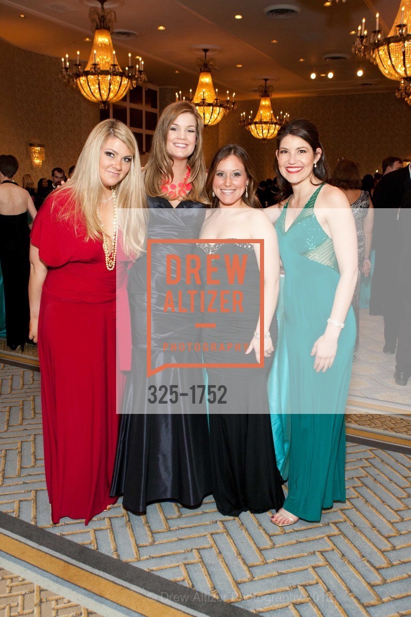 Brittany Holcom, Lindsey Guest, Julie Rojas, Jennifer Miranda, JUNIOR LEAGUE OF SAN FRANCISCO'S 86th Annual Fashion Show Dinner, US, April 13th, 2012, Photo #325-1752 Brittany Holcom, Lindsey Guest, Julie Rojas, Jennifer Miranda, Photo #325-1752