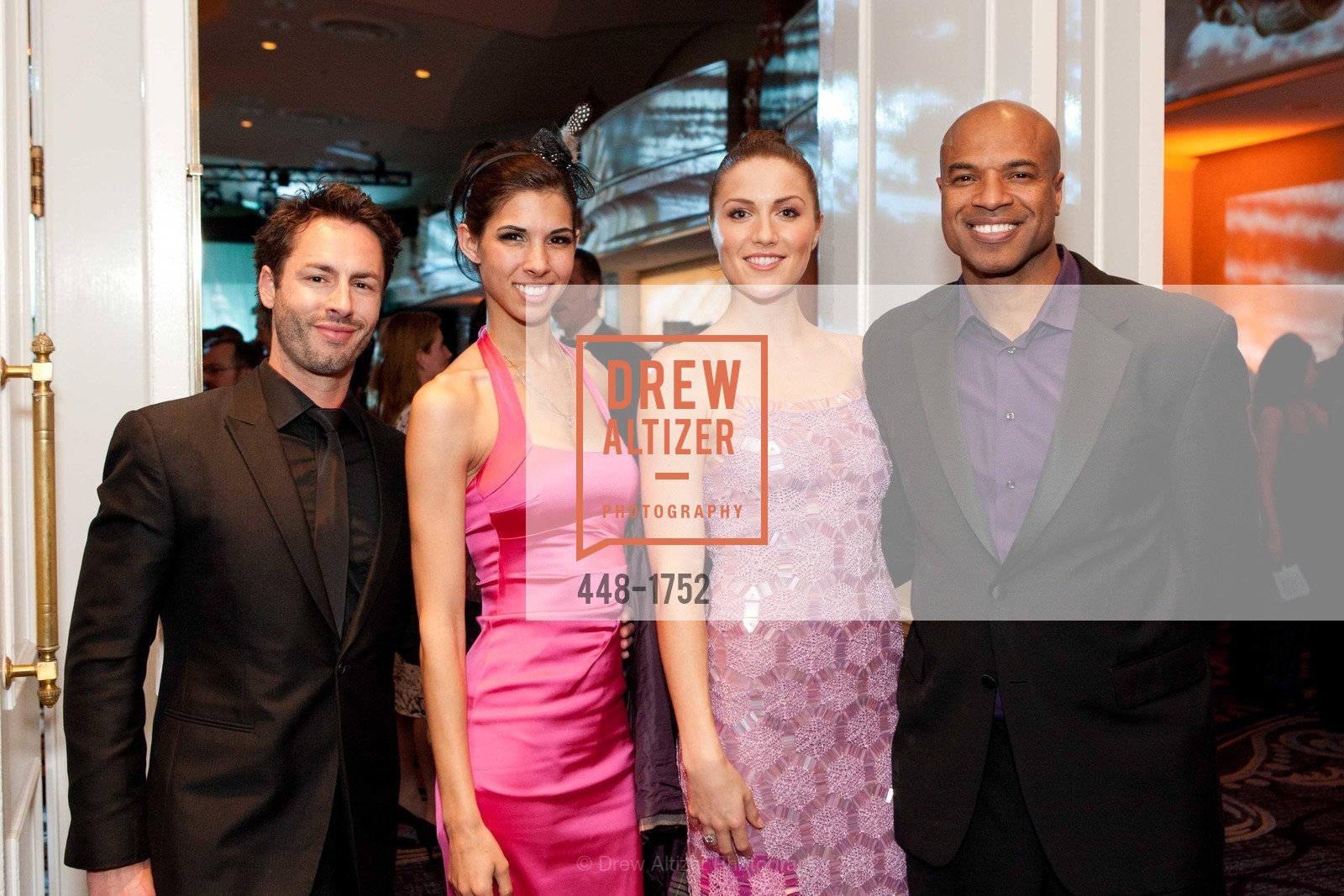 Brad Carrick, Aubrey Rinehart, Hannah Rose, Charleston Pierce, JUNIOR LEAGUE OF SAN FRANCISCO'S 86th Annual Fashion Show Dinner, US, April 13th, 2012, Photo #448-1752 Brad Carrick, Aubrey Rinehart, Hannah Rose, Charleston Pierce, Photo #448-1752