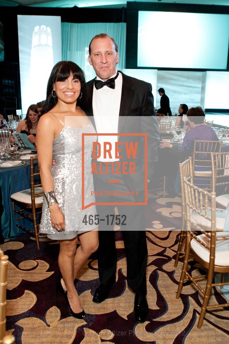 Romina Philips, Terrance Philips, JUNIOR LEAGUE OF SAN FRANCISCO'S 86th Annual Fashion Show Dinner, US, April 13th, 2012, Photo #465-1752 Romina Philips, Terrance Philips, Photo #465-1752