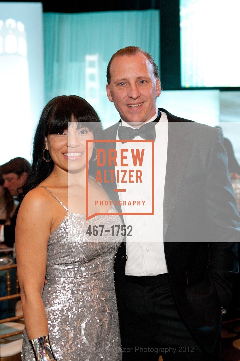 Romina Philips, Terrance Philips, JUNIOR LEAGUE OF SAN FRANCISCO'S 86th Annual Fashion Show Dinner, US, April 13th, 2012, Photo #467-1752 Romina Philips, Terrance Philips, Photo #467-1752