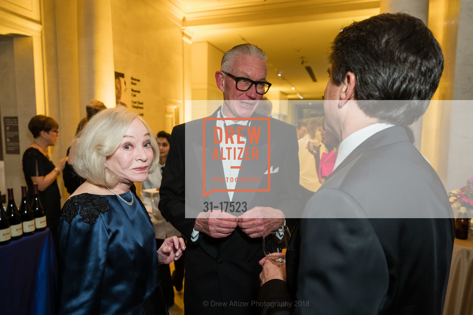 Gretchen Kimball, David Blende, An Elegant Evening in the Court of Honor, Legion of Honor. 100 34th Ave, December 11th, 2018, Photo #31-17523 Gretchen Kimball, David Blende, Photo #31-17523