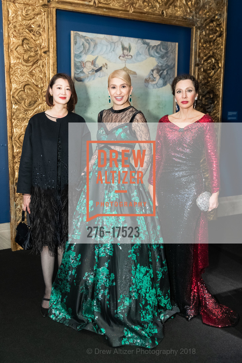 Tiffany Wang, Navid Armstrong, Clara Shayevich, An Elegant Evening in the Court of Honor, Legion of Honor. 100 34th Ave, December 11th, 2018, Photo #276-17523 Tiffany Wang, Navid Armstrong, Clara Shayevich, Photo #276-17523
