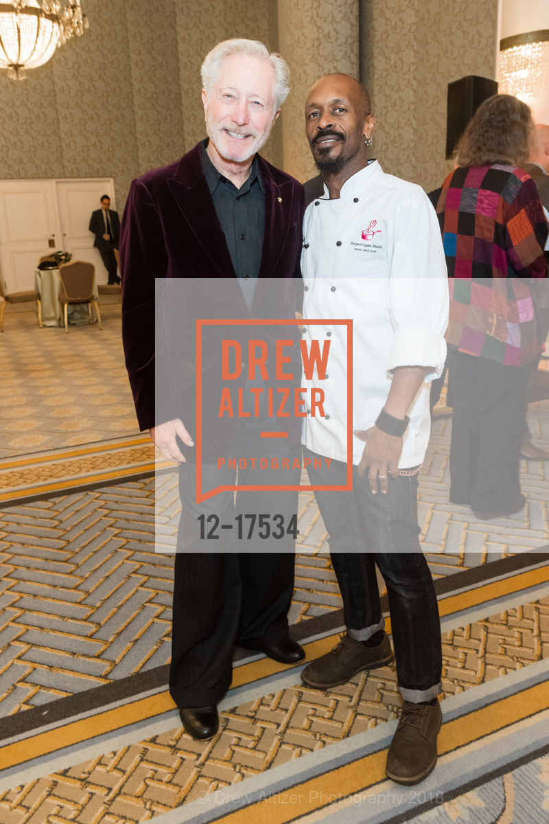 Barry Wolpa, Adrian Barrow, Project Open Hand Presents Hand to Hand: A Holiday Luncheon, The Fairmont. 950 Mason St, December 13th, 2018, Photo #12-17534 Barry Wolpa, Adrian Barrow, Photo #12-17534